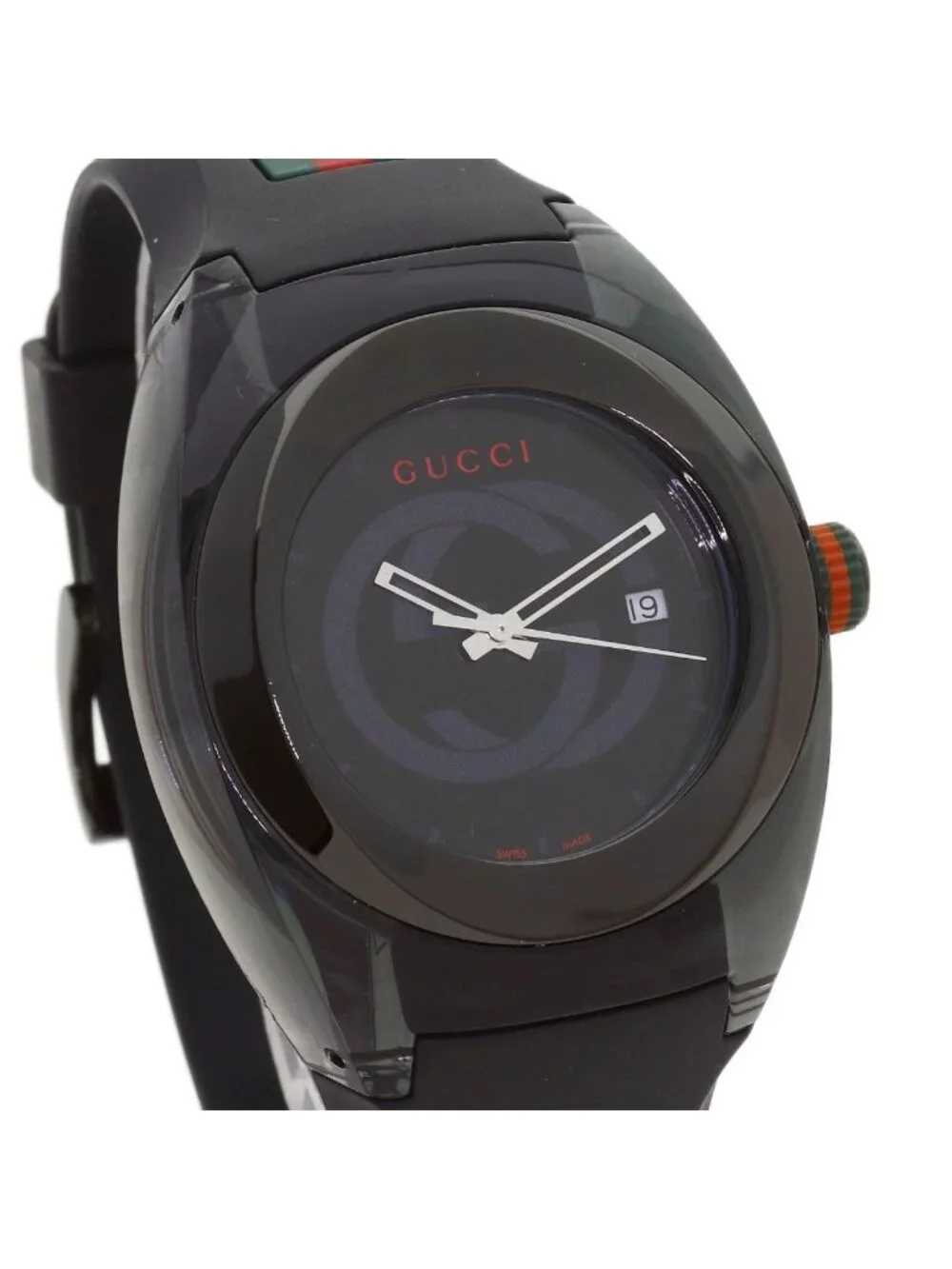Gucci Sync Watch SS Rubber